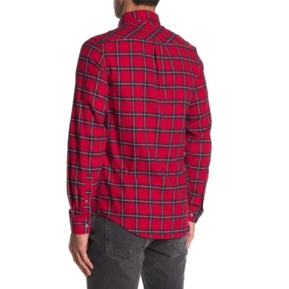 HERITAGE Report Collection Plaid Flannel Shirt - Picture 2 of 6